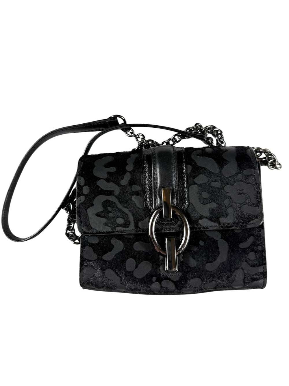 DVF Sutra Micro Mini Animal print bag